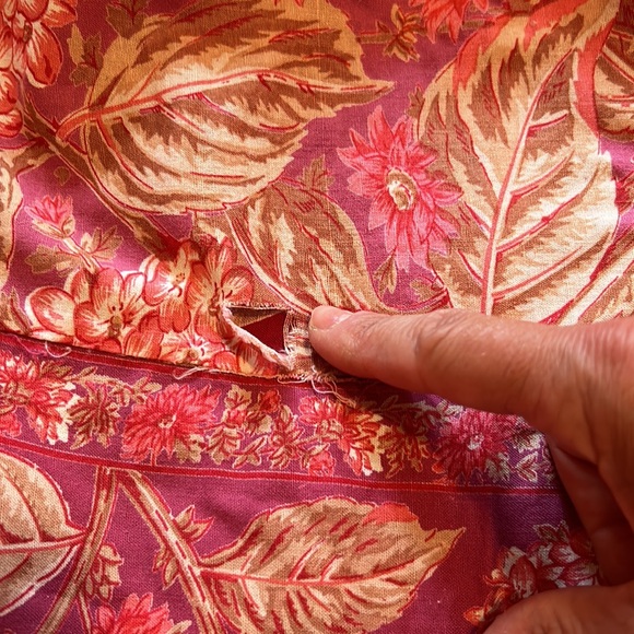 Vintage April Cornell Reversible Full Size Duvet Cover - Picture 11 of 12